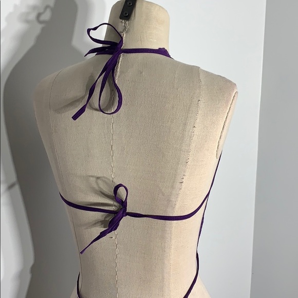 Purple lace one piece - Picture 8 of 14